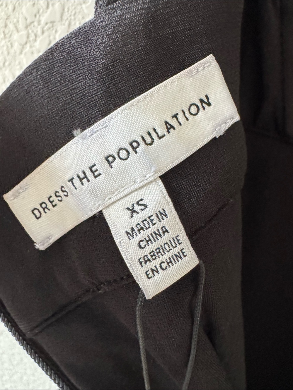Dress The Population Black Camden Gown Dress NWT - Picture 8 of 12